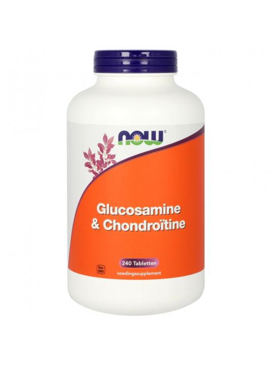 NOW glucosamine & chondroitine