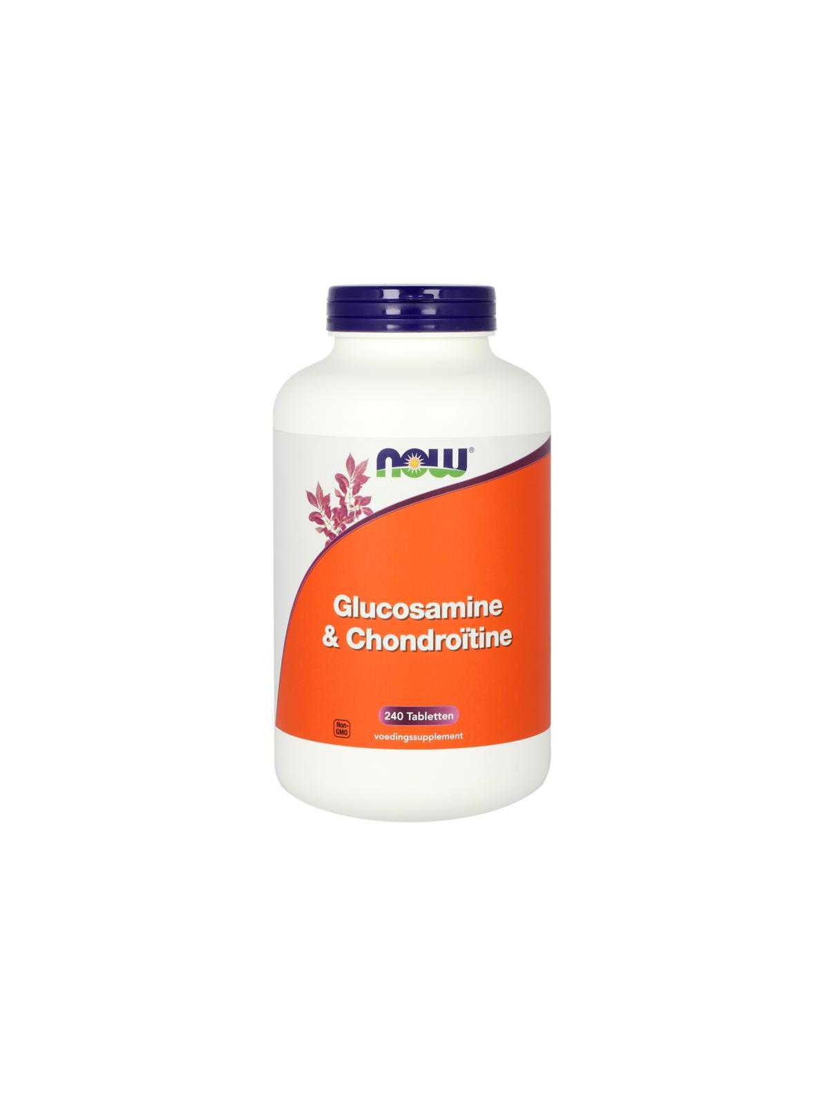 NOW glucosamine & chondroitine