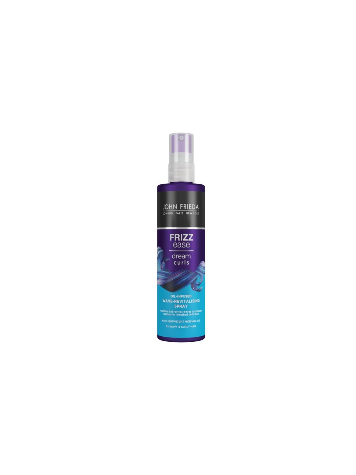 John Frieda Dream curls oil infused revitalising spray