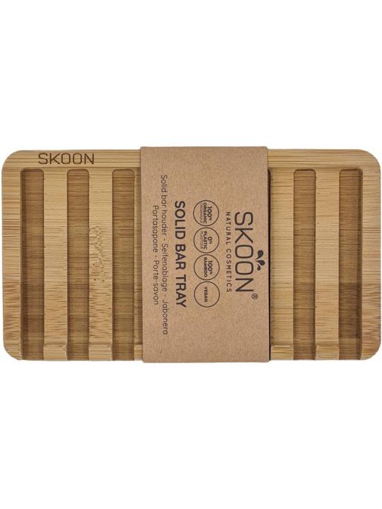 Skoon solid bar tray 2 bar all bambo