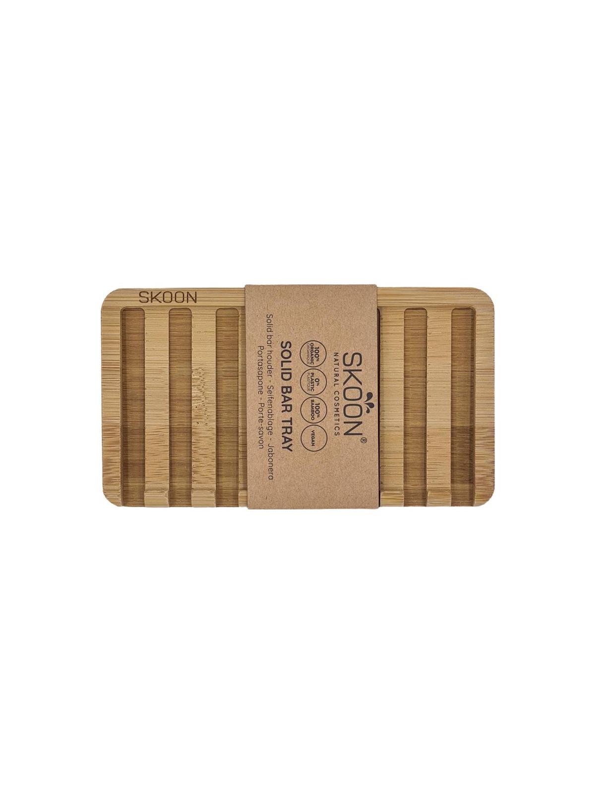 Skoon solid bar tray 2 bar all bambo