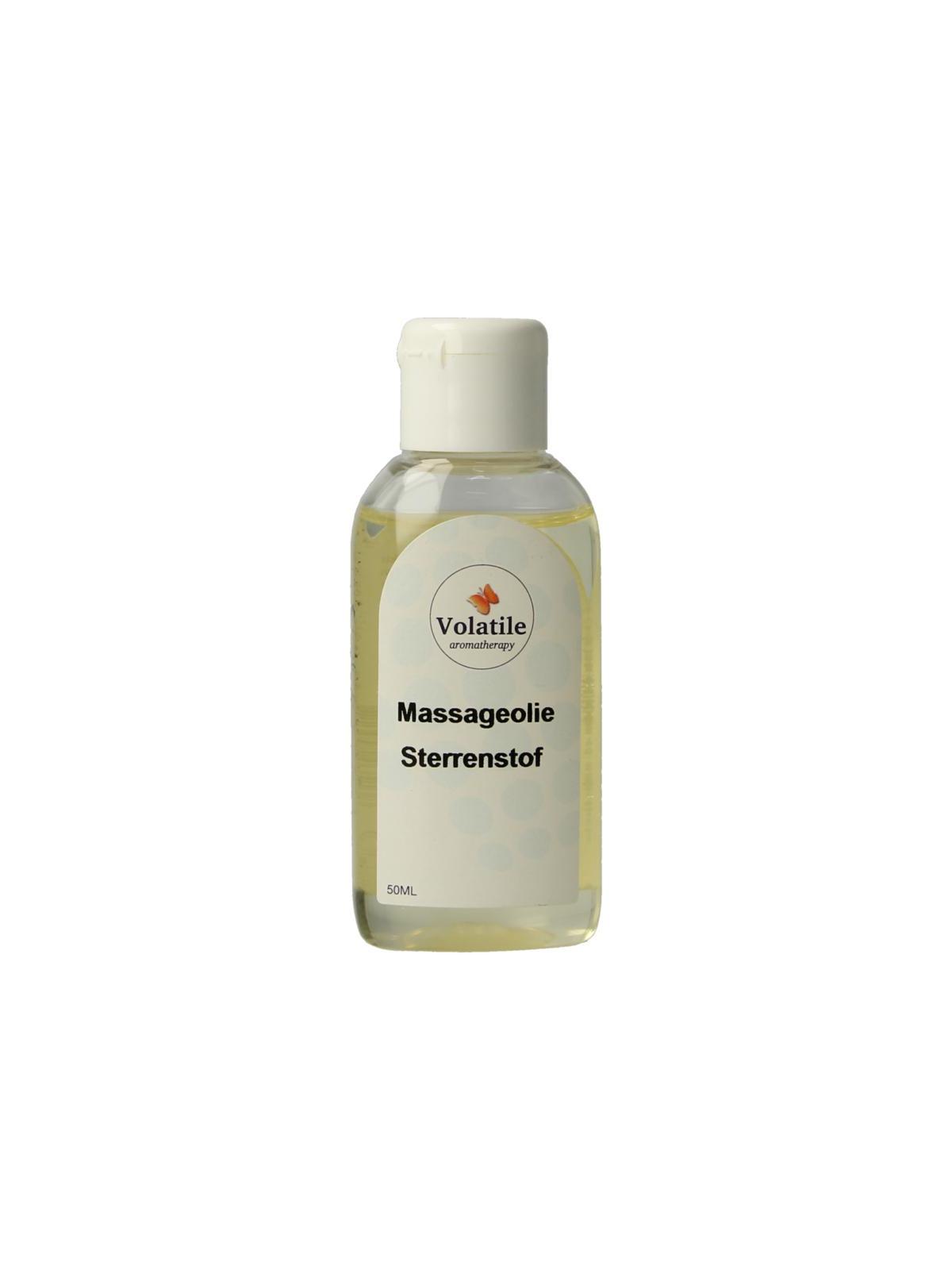 Massageolie zorglijn sterrenstof