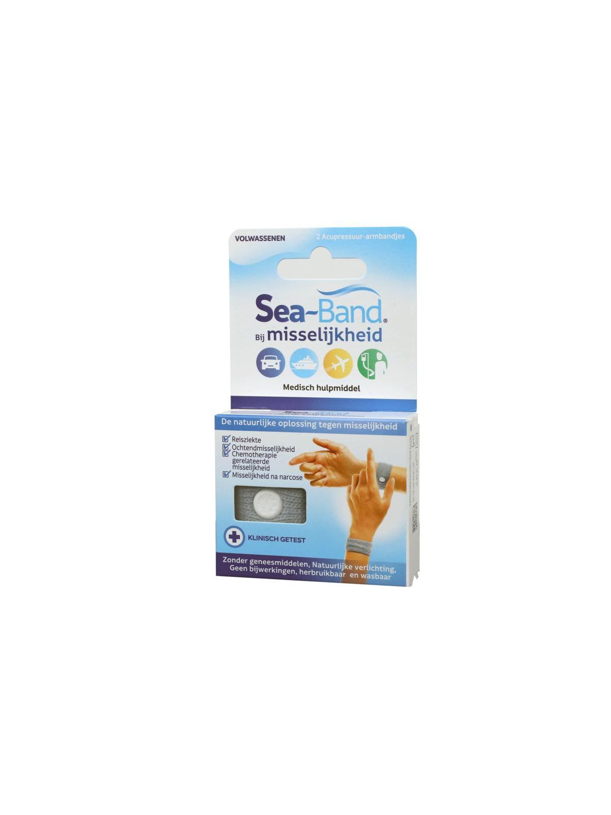 Sea Band Sea Band volwassenen grijs