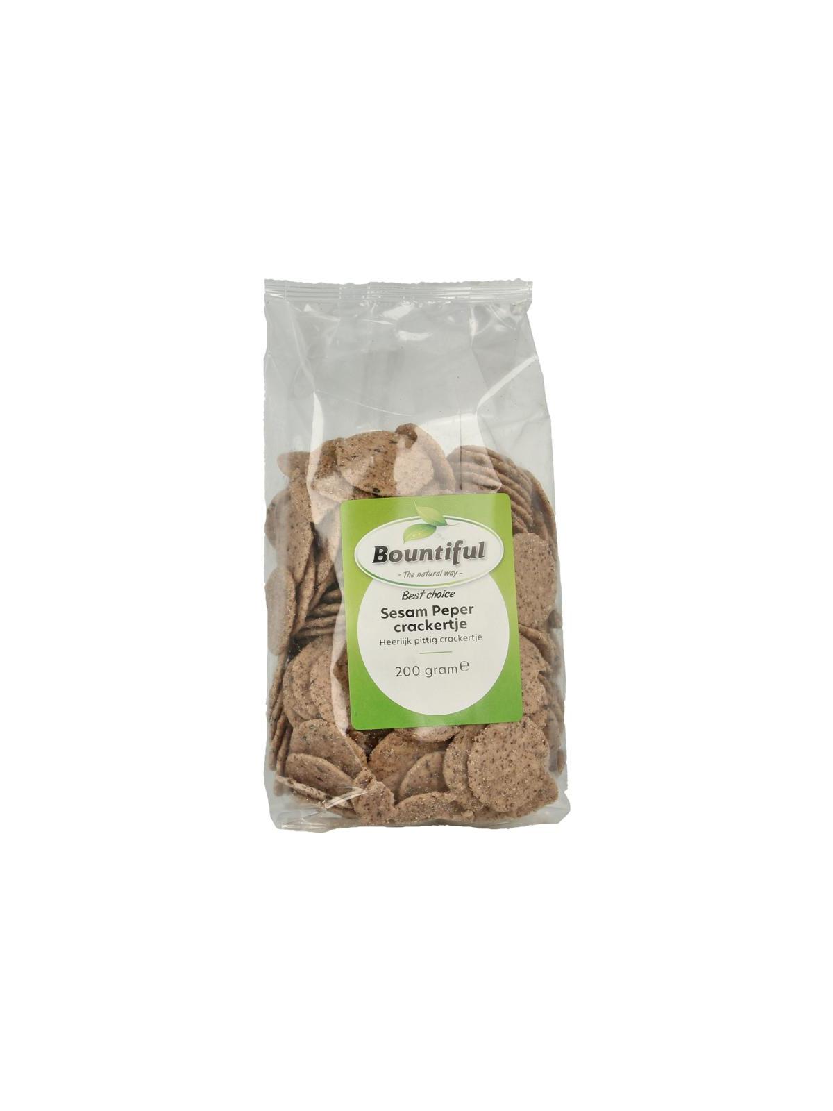 Bountiful sesame pepper cracker best cho