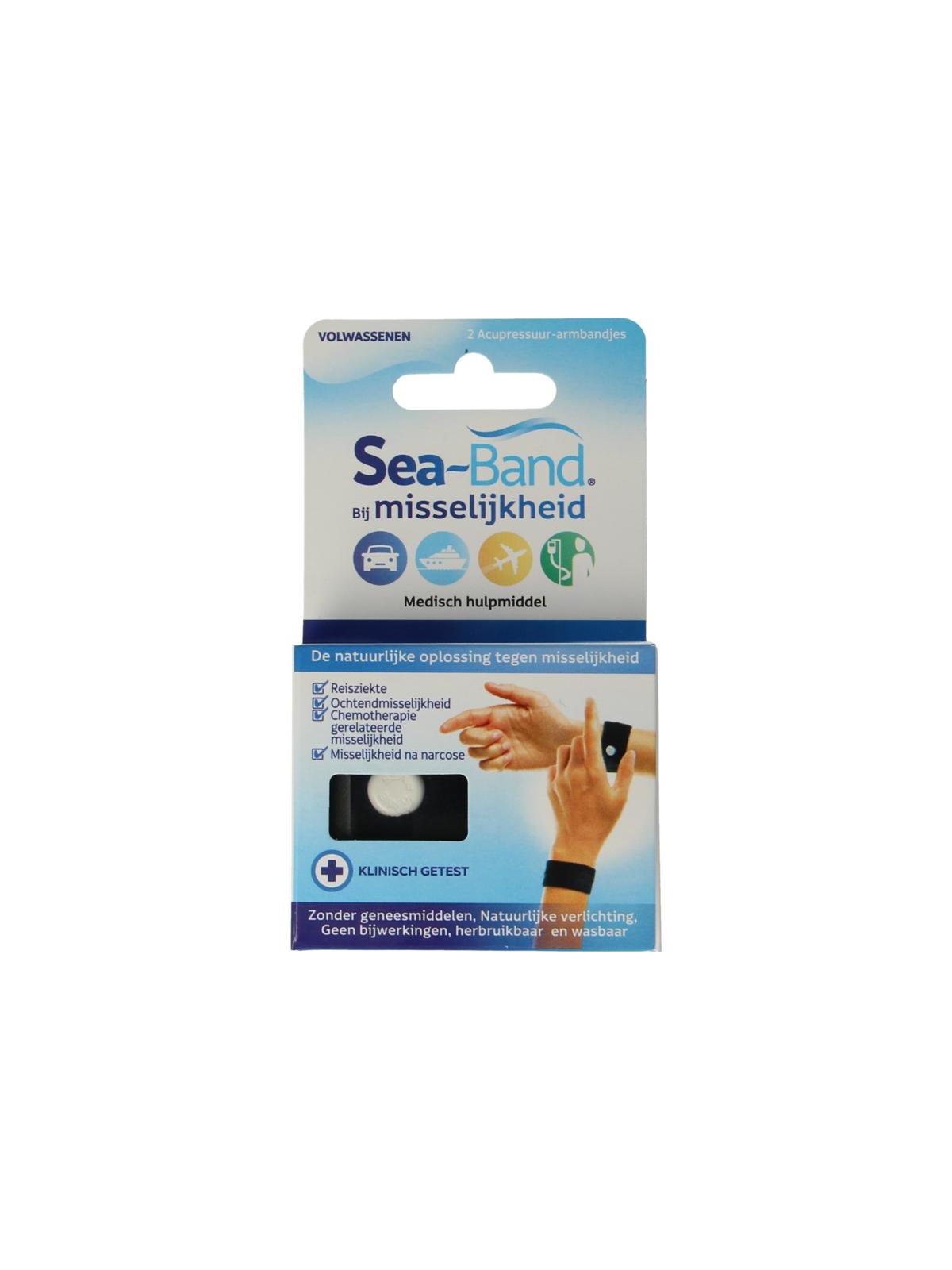 Sea Band Sea Band volwassenen zwart