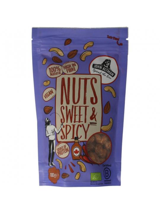 Mixed nuts sweet & spicy bio