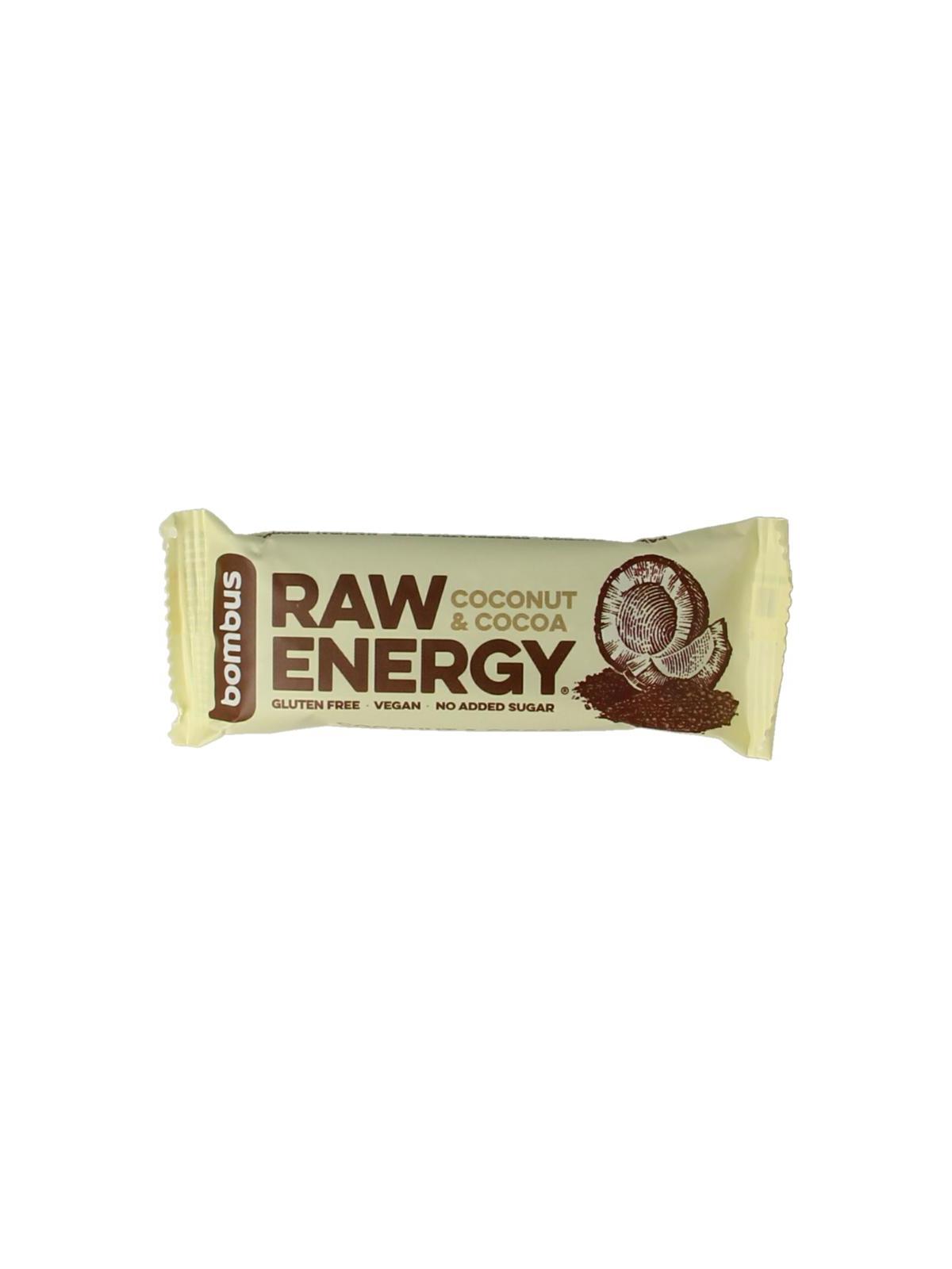 Raw energy bar coconut & cocoa
