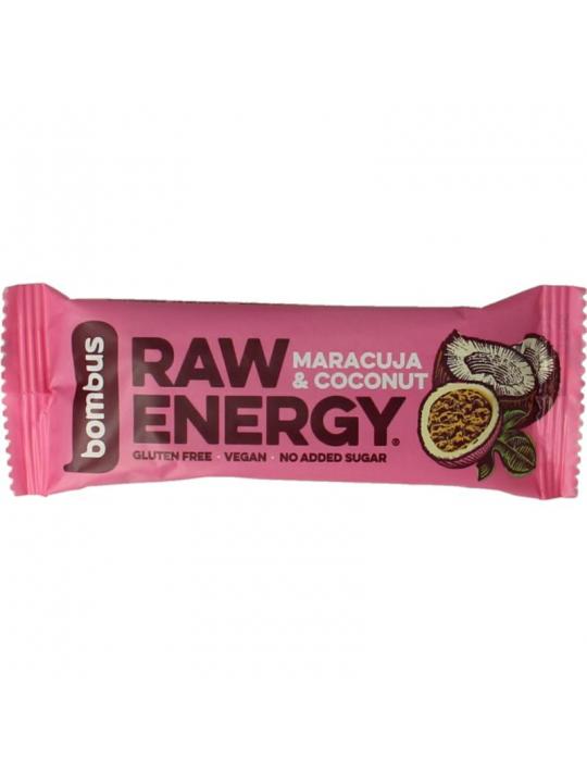 Raw energy bar maracuja & coconut