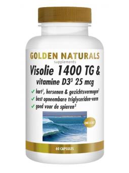 Golden Naturals visolie 1400 tg vitamine d3