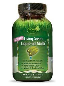 Living green liquid gel multi for women