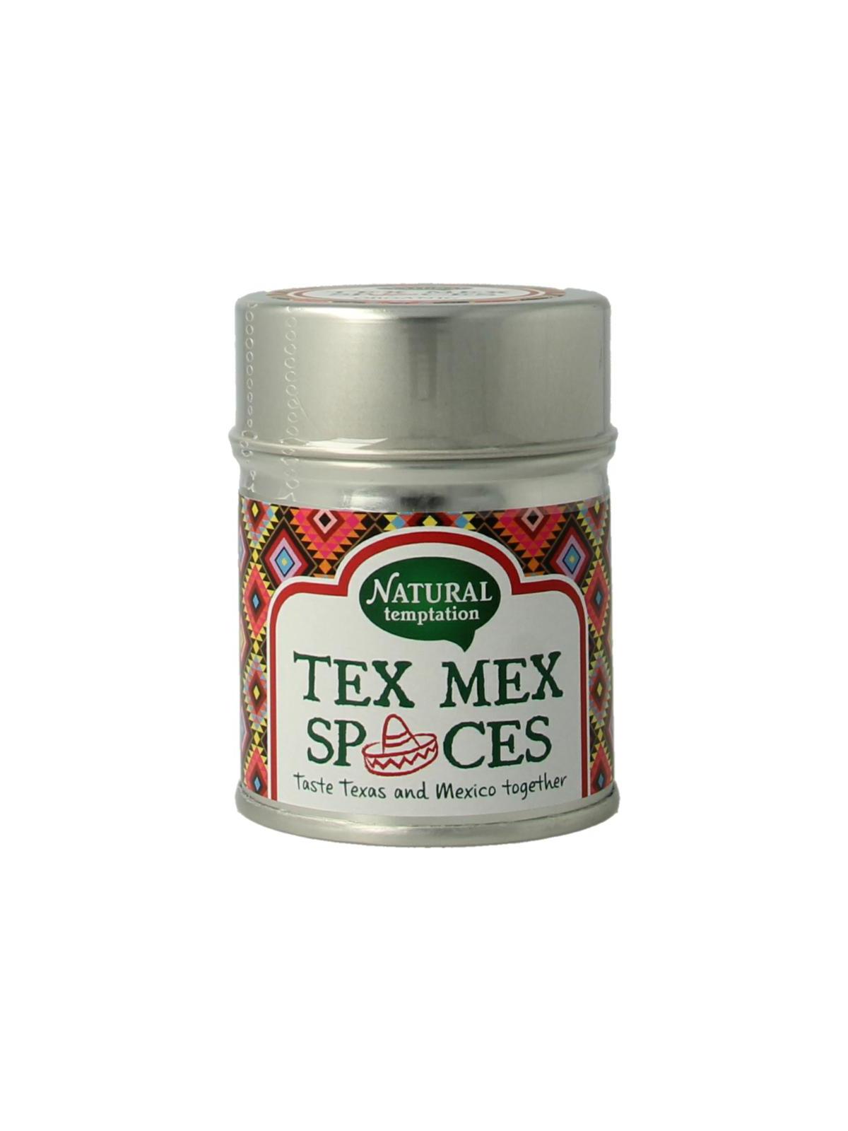 Nat Temptation tex mex spices blikje bio