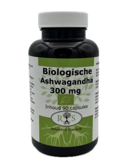 Biologische ashwagandha 300 mg 90 caps