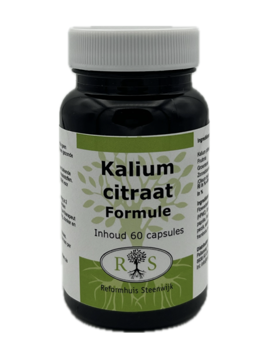 Kalium citraat Formule 60 vcaps