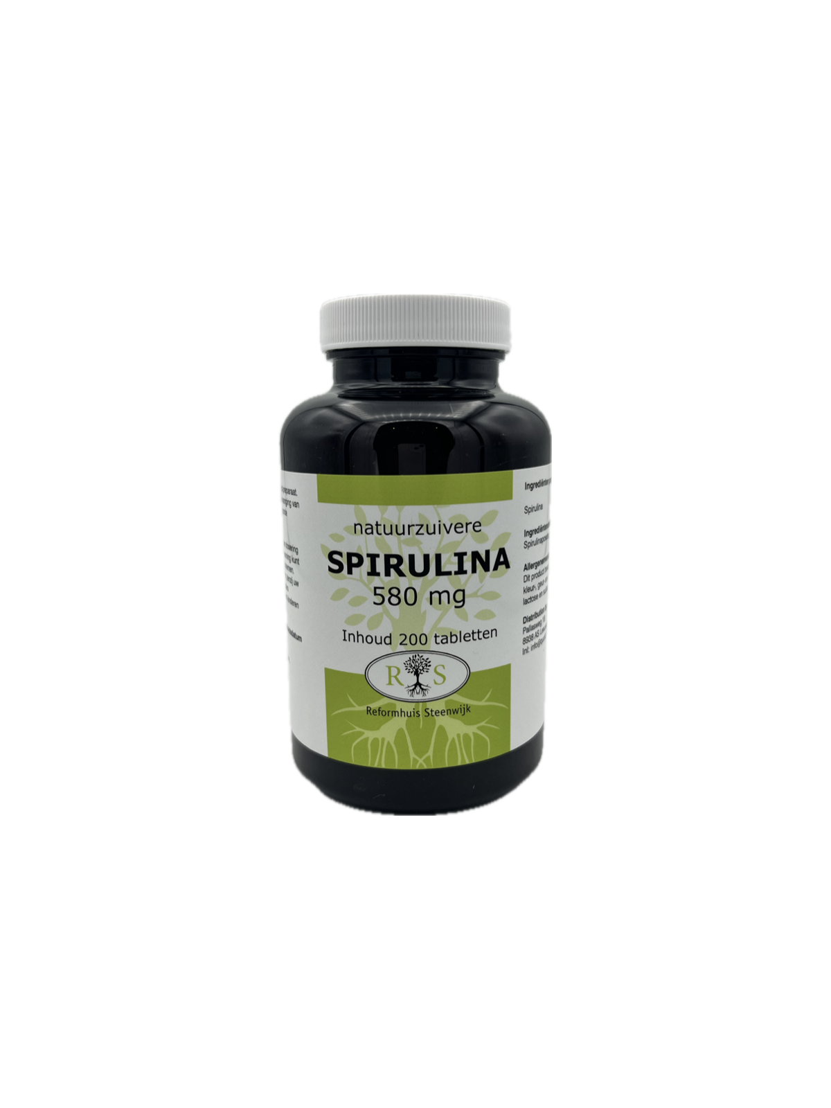 Natuurzuivere Spirulina 580 mg 200 tab