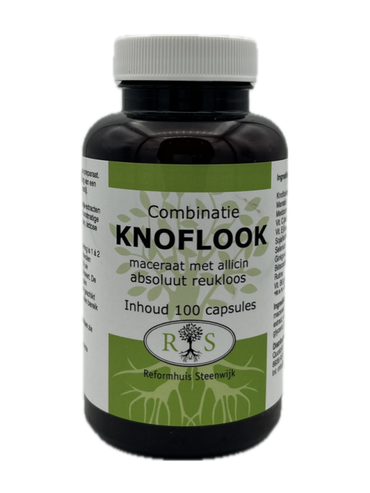 Combinatie Knoflook Maceraat met allicin 100 caps