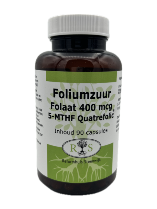 Foliumzuur Folaat 400 mcg 90 caps