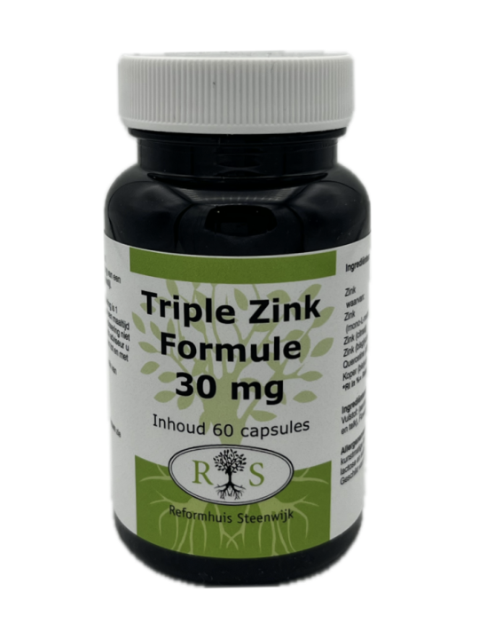 Triple Zink Formule 30 mg 60 caps