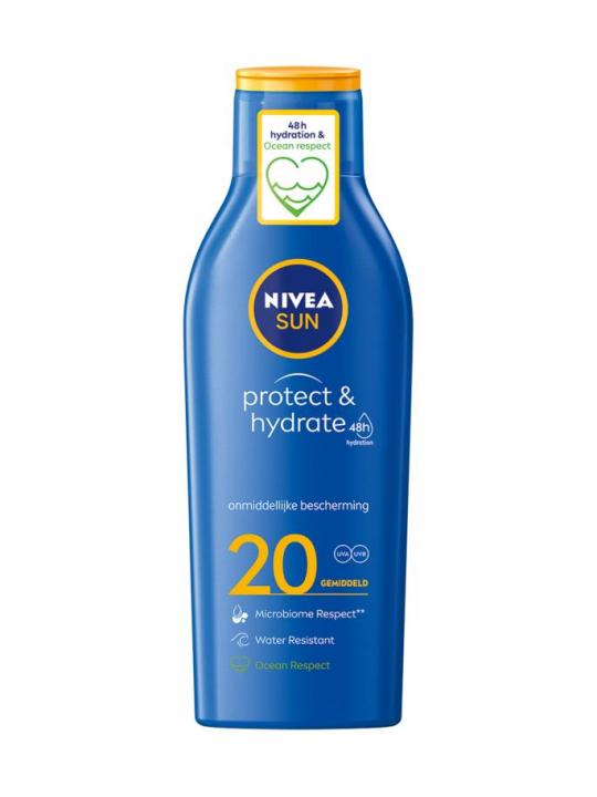 Sun protect & hydrate zonnemelk SPF20