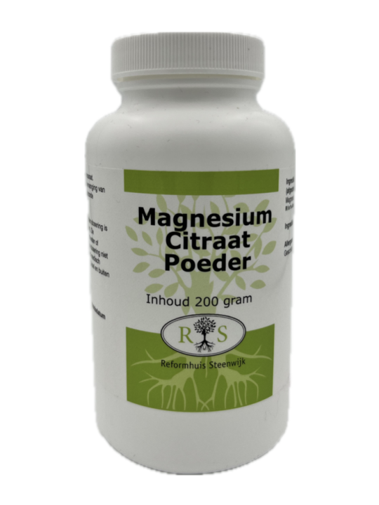 Magnesium Citraat poeder 200 gr