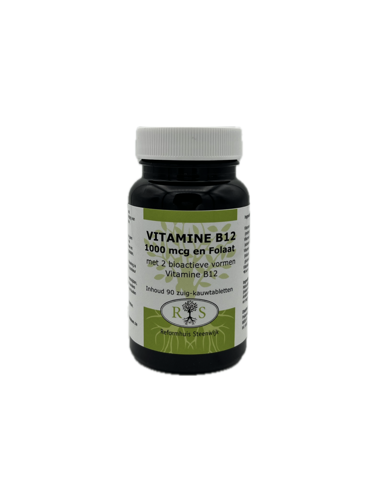 Vitamine B12 1000 mcg en Folaat 90 zuig-kauwtab