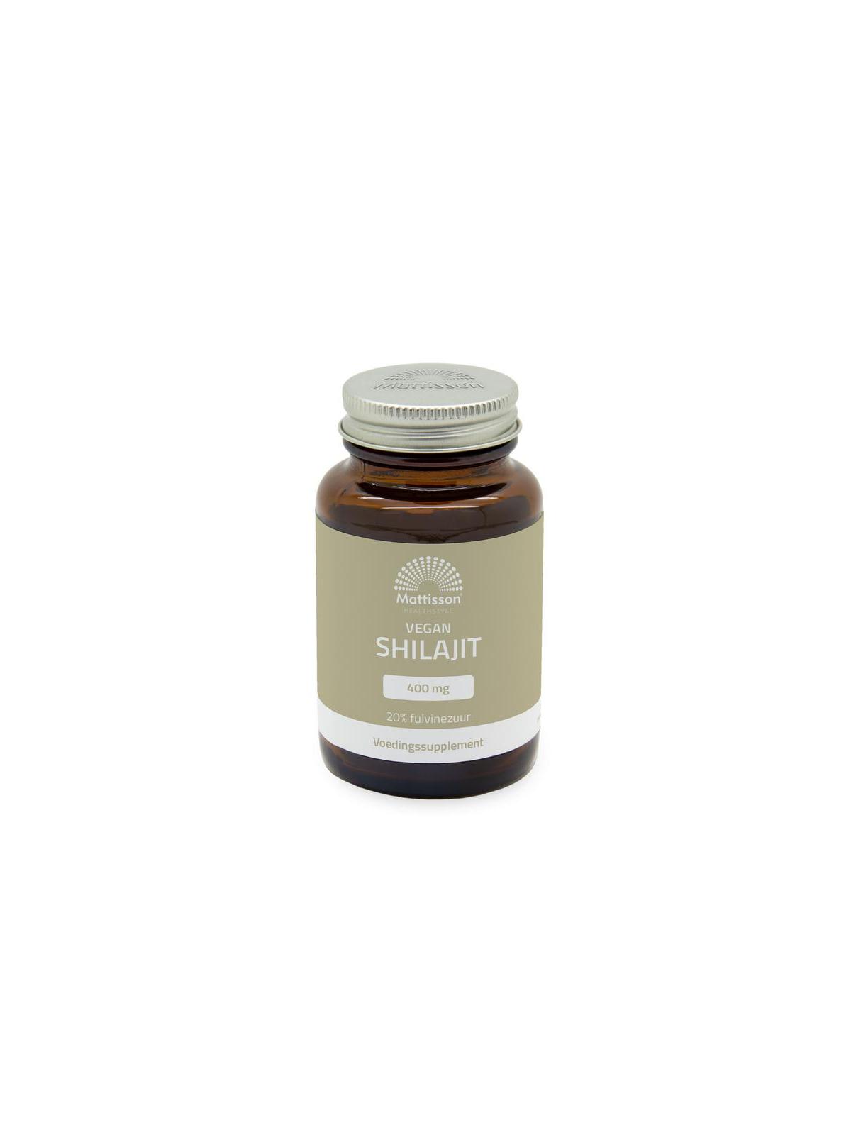 Mattisson vegan shilajit 400mg