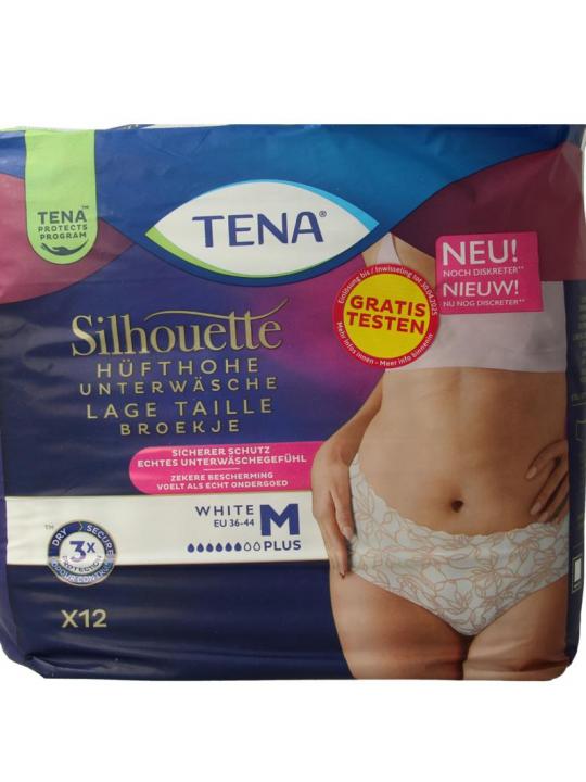 Tena Silhouette plus low waist wit M