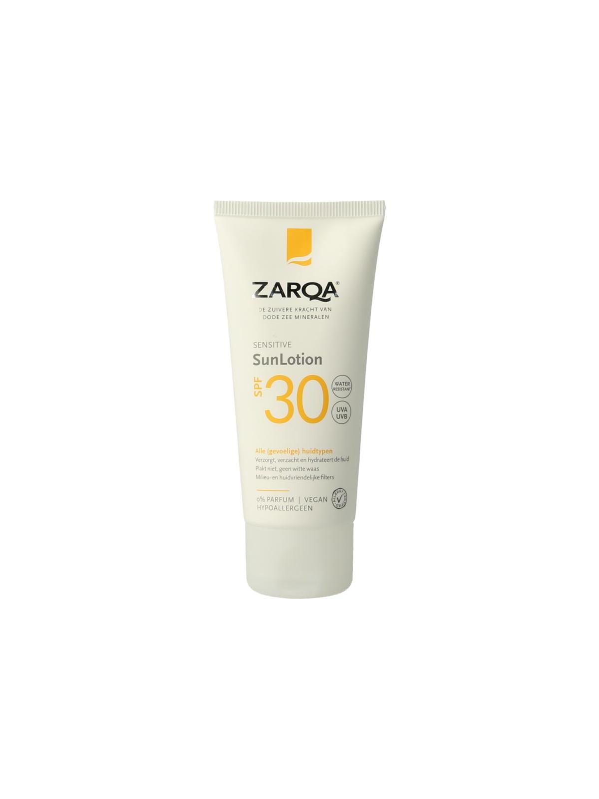 Zarqa Sun lotion sensitive SPF30