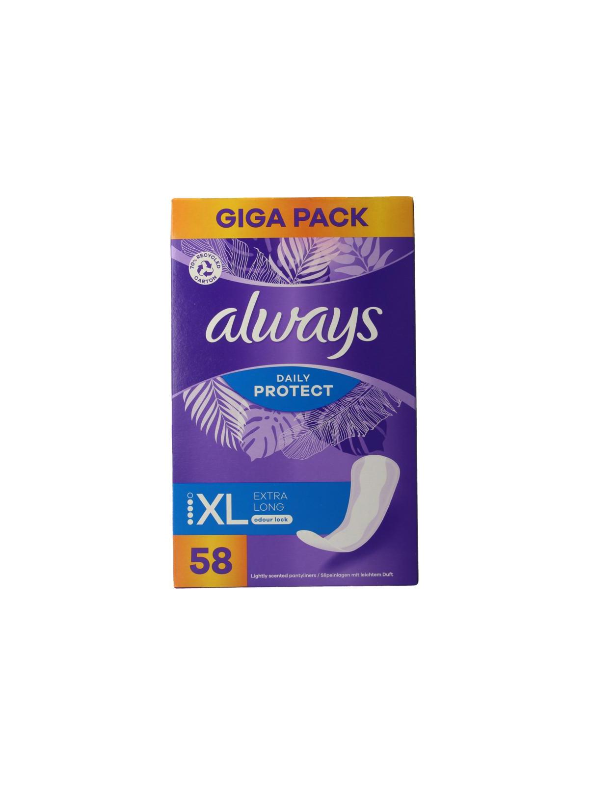 Always Inlegkruisjes daily protection extra long