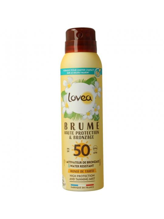 Lovea high prot & tanning mist spf50