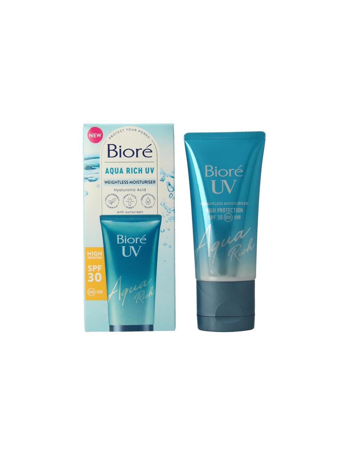 Biore moisturiser spf 30 uv qua r we