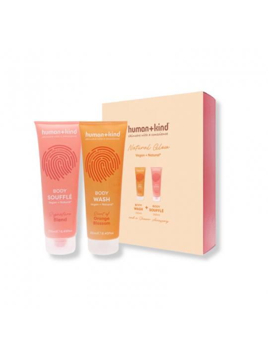Human+Kind giftset natural glow