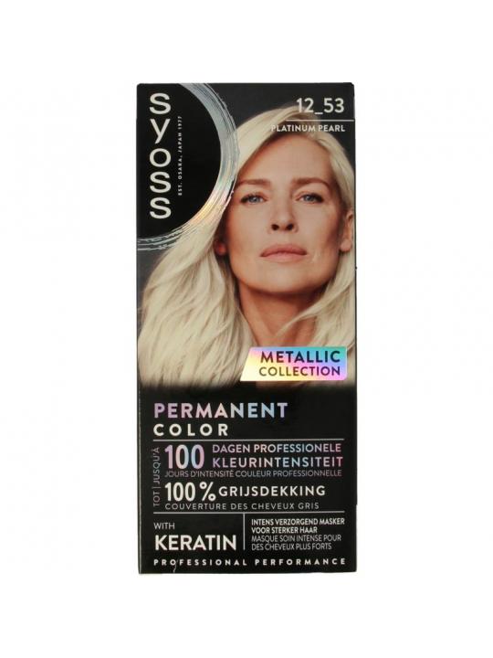 Syoss Metallics 12-53 platinum pearl