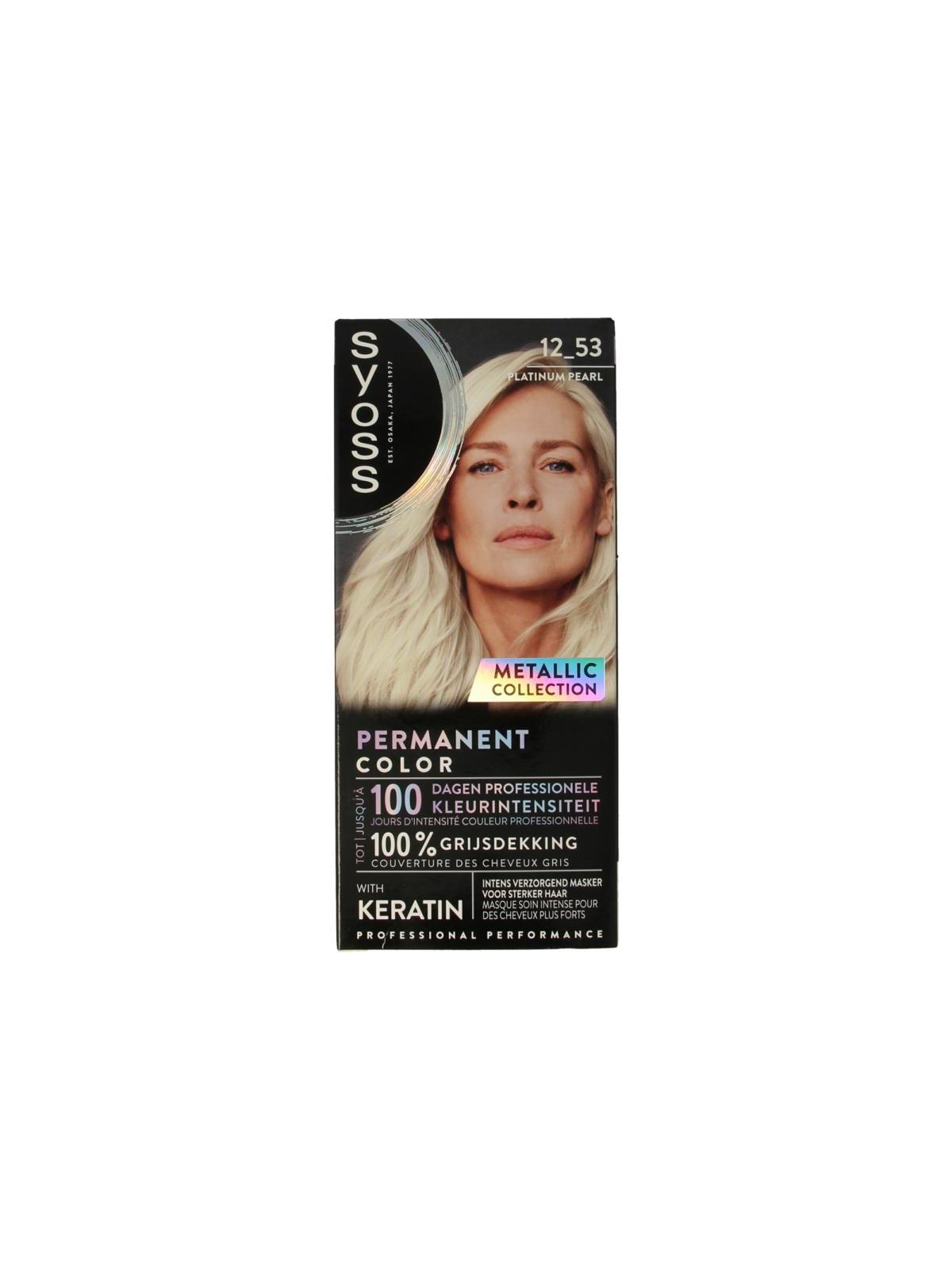 Syoss Metallics 12-53 platinum pearl