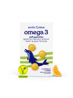 Arctic Blue omega 3 gummie vegan