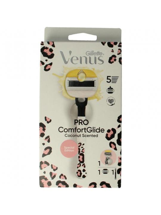 Venus Comfortglide coconut modular leopard razor
