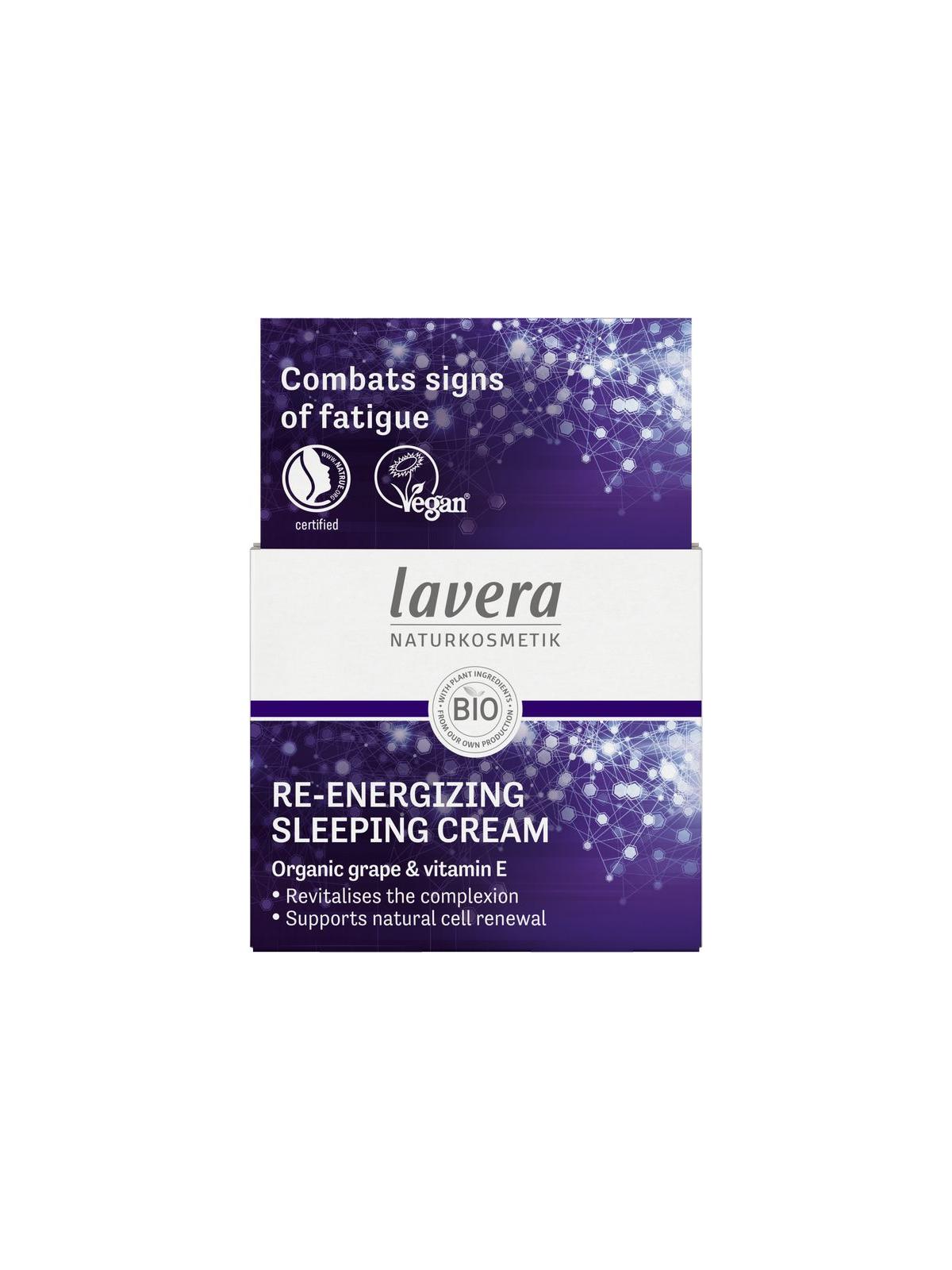 Lavera re-energizing sleeping cre bio