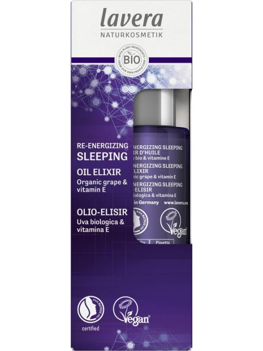 Lavera re-energizing sleep oil el bio