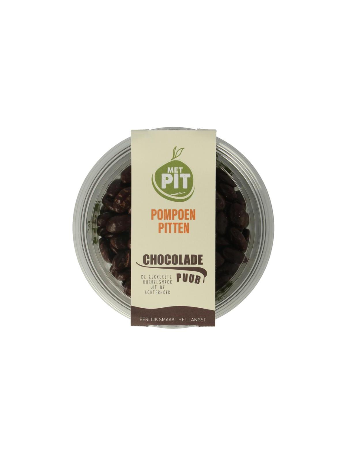 Met Pit Pompoenpitten pure chocolade