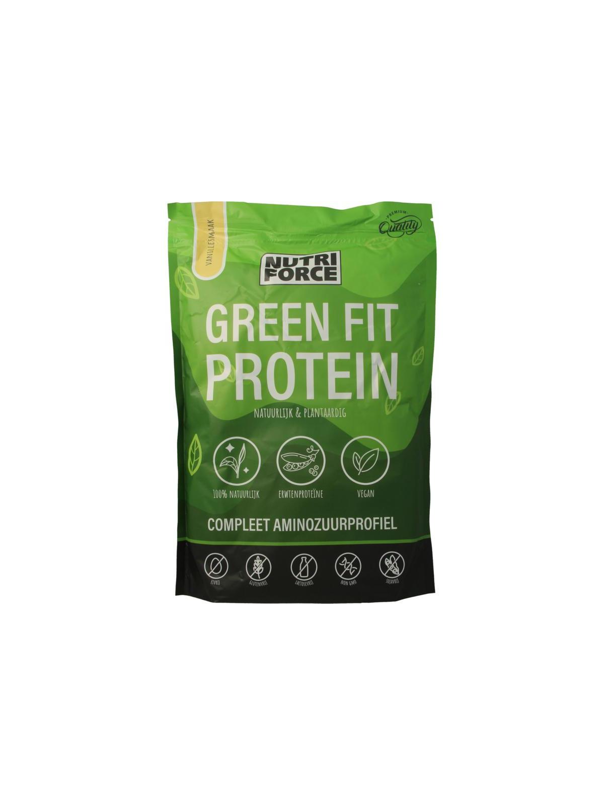Nutriforce green fit protein vanill