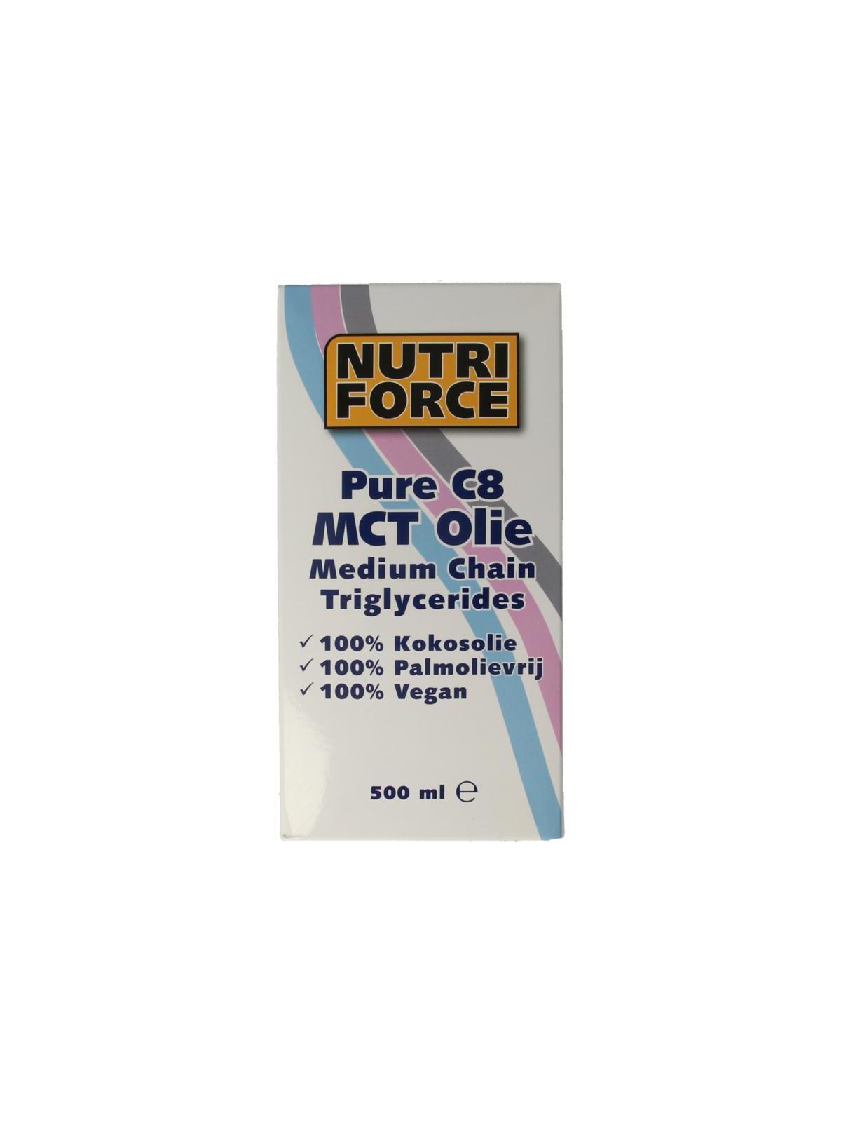 Nutriforce mct c8 olie