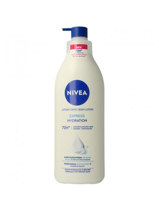 Nivea Express bodylotion met pomp