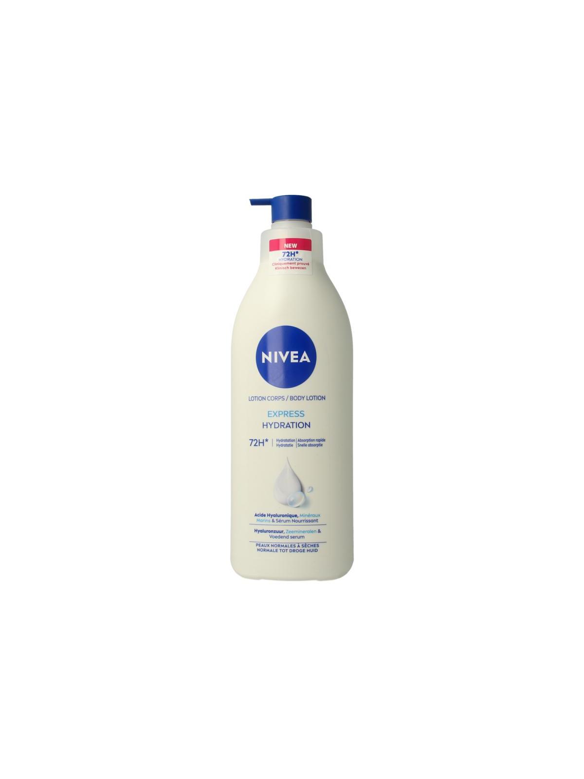 Nivea Express bodylotion met pomp