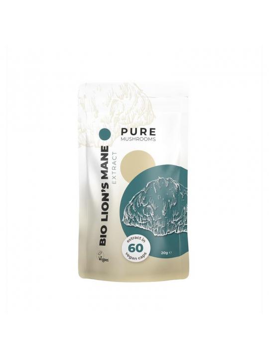 Pure Mushrooms Lion's mane paddenstoelen extract bio