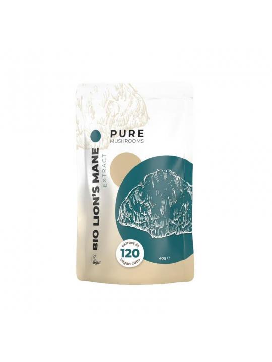 Pure Mushrooms Lion's mane paddenstoelen extract bio