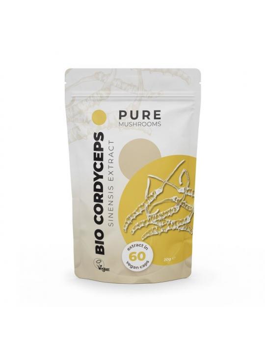 Pure Mushrooms Cordyceps paddenstoel extract bio