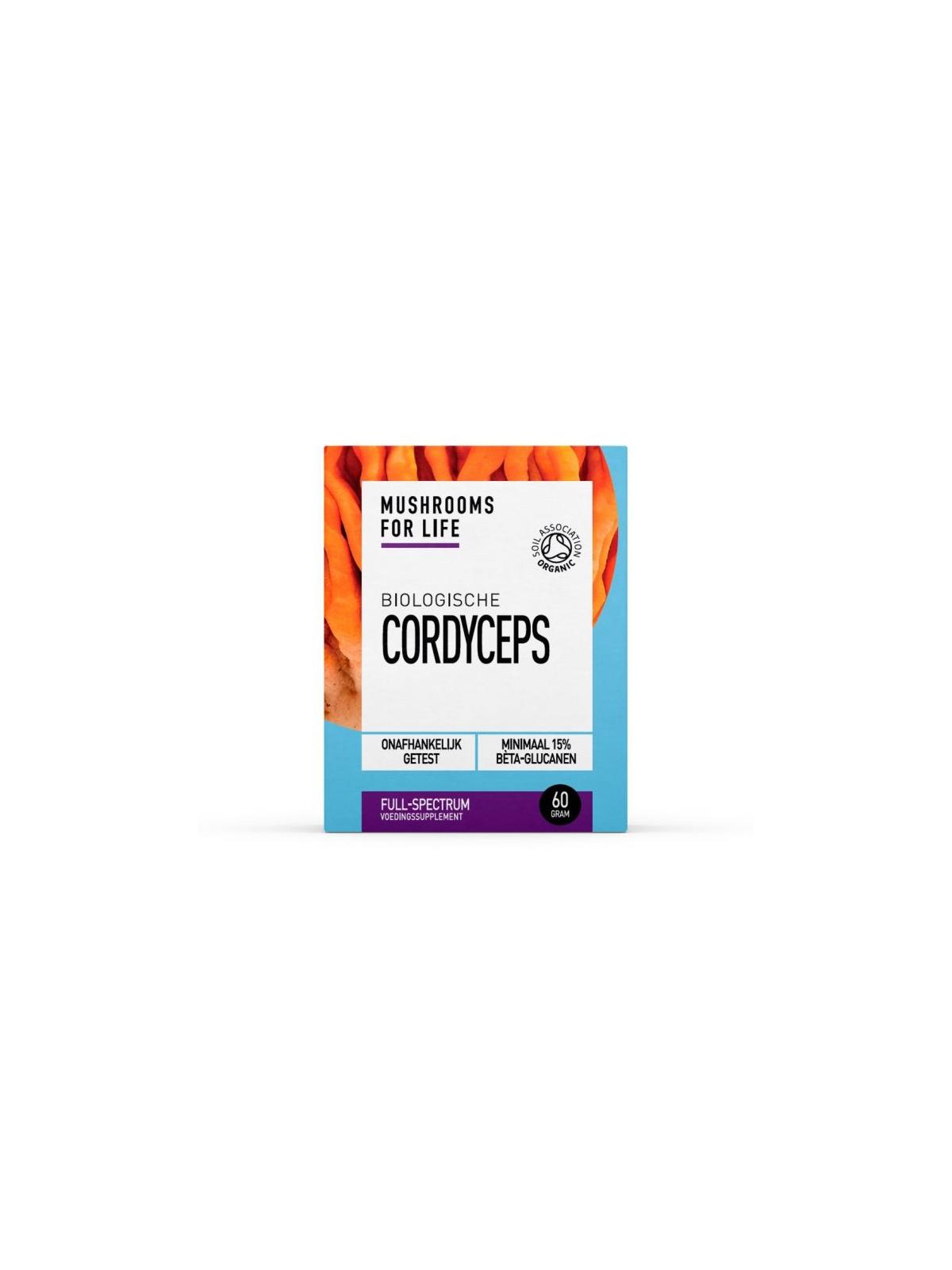 Mushrooms F Life Cordyceps poeder bio