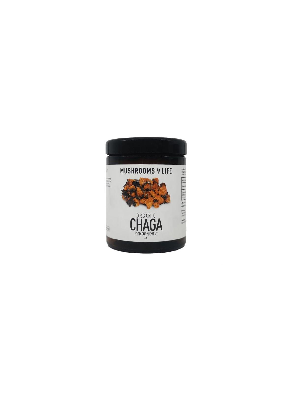 Mushrooms F Life Chaga poeder bio