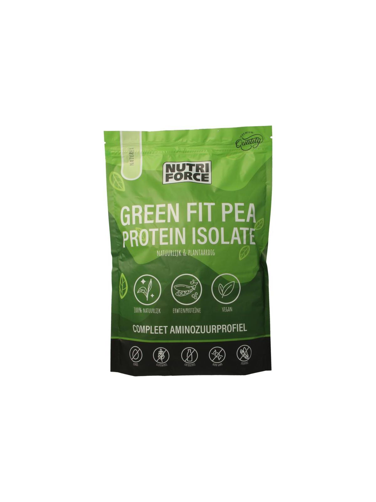 Nutriforce green fit pea proteine