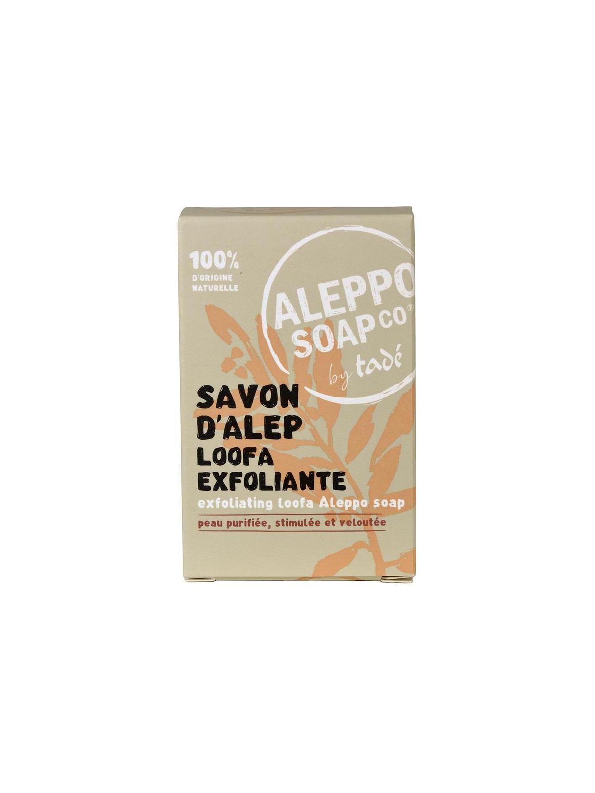 Aleppo Soap Co savon d'alep loofa exfoliante