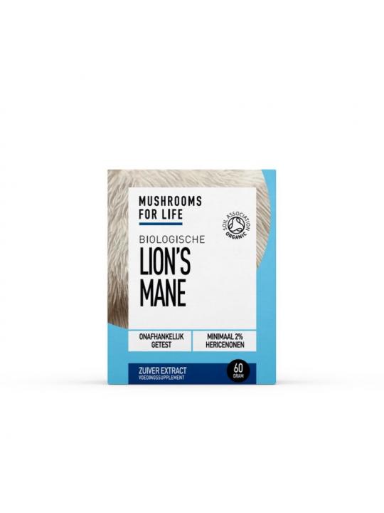 Mushrooms F Life Lion's mane poeder bio
